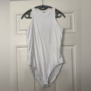 Old Navy Classic White Bodysuit
